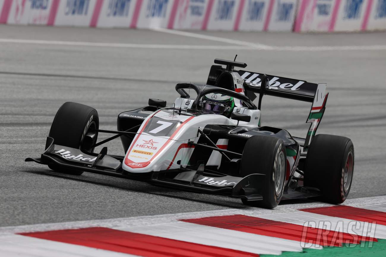 Mercedes F1 Junior Vesti takes the first F3 victory in Austria in 2021 |  F3