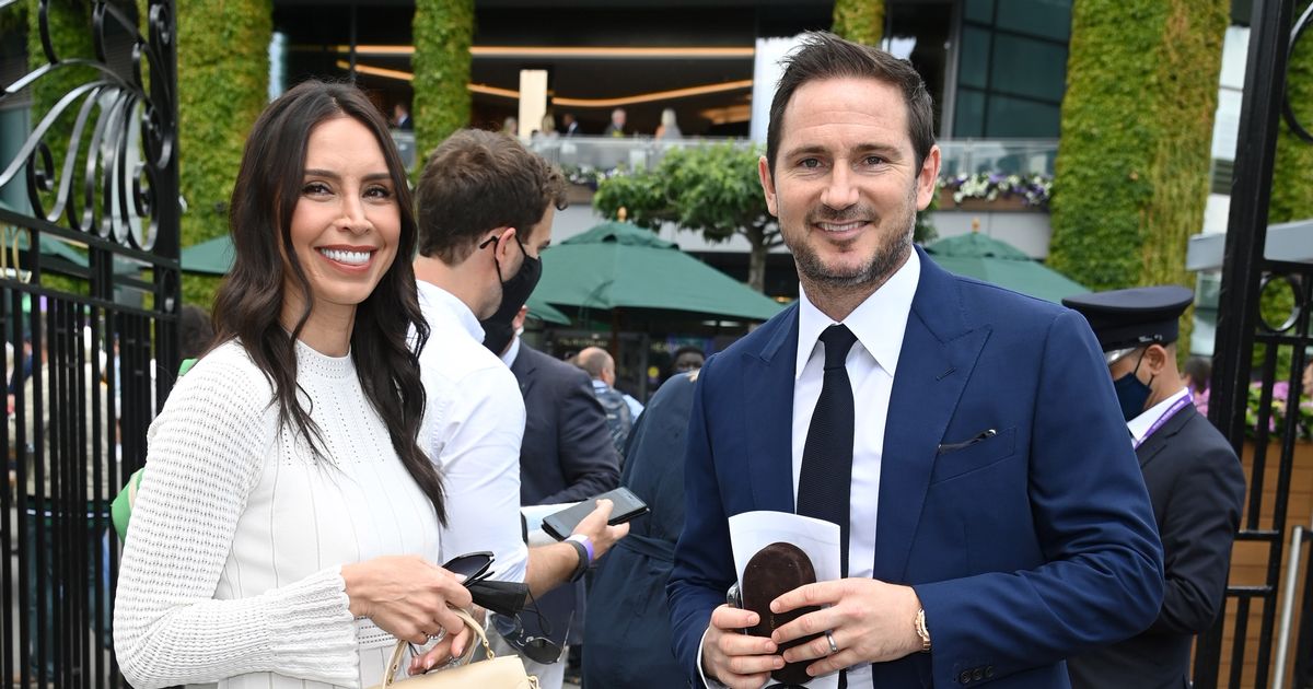 Christine Lampard and Frank looked glamorous at Wimbledon